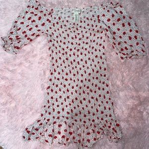 Cute SUMMER strawberry dress